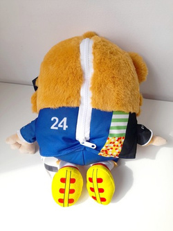 Euro 2024 Germany reversible plush big mascot Albart & ball (Official Licensed Product)