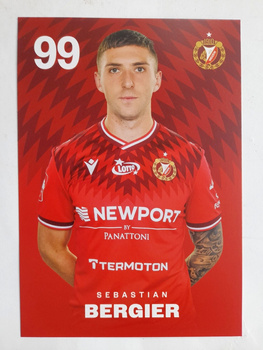 Sebastian Bergier - Widzew Lodz season 2025-26 photo (official product)