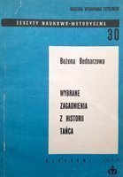 Selected issues from the history of dance