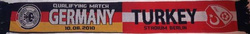 Germany - Turkey European Championship qualifying 2012 (Berlin 08.10.2010) scarf