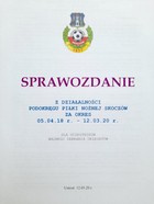 Report on the activities of the Skoczów Football Sub-District for the period April 5, 2018 - March 12, 2020