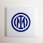 Inter Milan white magnet with crest (official licensed product)