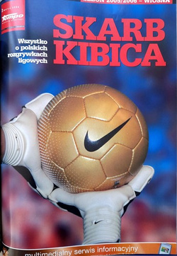 Polish Ekstraklasa and II-IV league 2004-2006 Fan's Guides (Przeglad Sportowy, Sport, Tempo magazines) hardcover