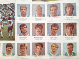 Zalgiris Vilnius football club 1989 season official guide
