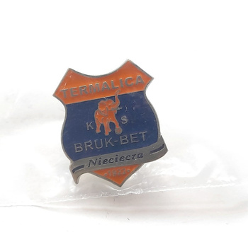 Bruk-Bet Termalica Nieciecza old crest badge (official product, lacquer)