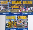 1.FC Lokomotive Leipzig, Regionalliga season 2021-2022 set of 5 matches programmes