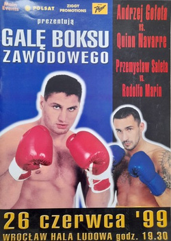 Professional Boxing Gala - Andrzej Gołota, Przemysław Saleta (Wrocław, 26.06.1999) official programme