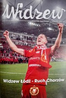 Widzew Lodz - Ruch Chorzow, PKO BP Ekstraklasa match (22.10.2023) official programme