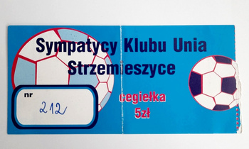 Unia Strzemieszyce league match ticket (unknown date)