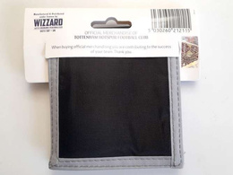 Tottenham Hotspur FC multi pocket black/grey canvas wallet (official product)