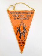 The Academic Polish Championships of Higher Pedagogical Schools in basketball (Szczecin, 1-6.05.1973) pennant