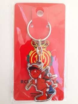 RCD Mallorca mascot Dimonio keyring (official product)