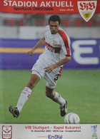 VFB Stuttgart - Rapid Bukarest, UEFA  Cup(14.12.2005) Official Programme
