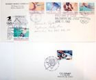 2 FDC Envelopes Olympic Games Barcelona 1992 (USA)