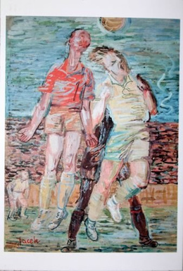 Postcards Football in the Fine Arts in Poland (9 items)