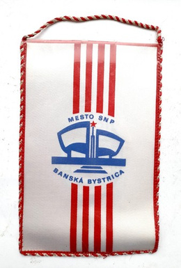 VTJ Iskra Smrecina Banska Bystrica ice hckey team (Slovakia) old pennant