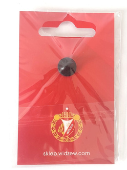 RTS Widzew Lodz 1910 year of foundation pin badge (official product, lacquer)