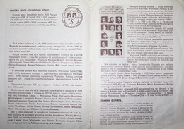 AZS Poznan basketball club 1984/85