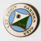 LZS Zenit Kasinka Mala badge (enamel, with signature)