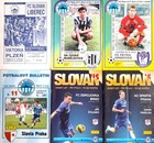 Slovan Liberec match programmes 1994-2013, Czech Republic (6 issues)
