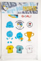 Pafos FC set of 11 fans stickers (official product)
