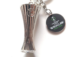 UEFA Europa Conference League 2025 Wroclaw Final Real Betis - Chelsea FC 3D Trophy keyring (official licensed product)