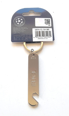UEFA Champions League keyring with bottle opener (official licensed product)