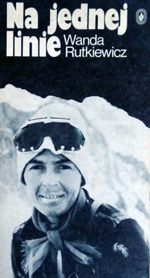 On one of the lines Wanda Rutkiewicz
