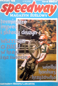 Speedway Season 1989 Fans Guide (Gazeta Lubuska magazine)