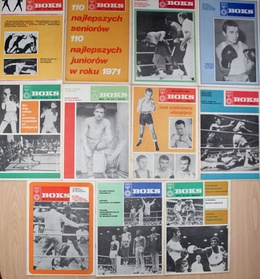 Boks Monthly Magazine - 1972 Year (11 issues)
