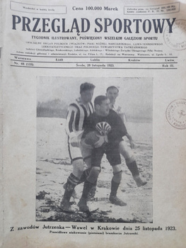 Przeglad Sportowy magazine 1923 (set of 27 issues)