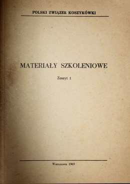 Training materials of Polish Basketball Association (Issue 1)