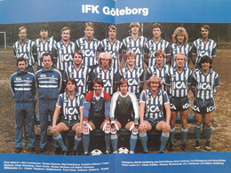 IFK Goteborg - Hamburger SV, UEFA Cup Final match (5.5.1982) official programme