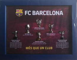 FC Barcelona Trophies 6 pins-collection (official product)