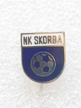 NK Skorba badge (Slovenia, enamel, signature)