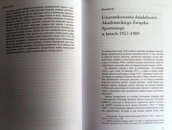 Academic Sports Association in PRL History of AZS Volume II