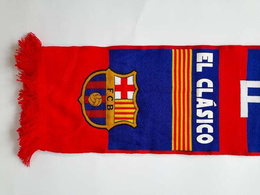 FC Barcelona vs Real Madrid CF, El Clasico match 19.3.2023 scarf (official product)