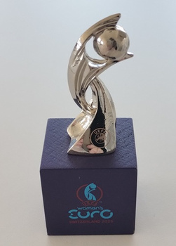 Trophy mini UEFA Women’s Euro 2025 Switzerland, 7 cm (Official Licensed Product)