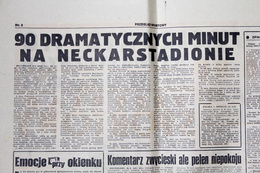 Przeglad Sportowy and Sport newspapers. FIFA World Cup 1974 (3 issues)