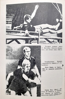 Table Tennis. Yesterday Today Tomorrow (Lithuania)