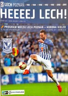 Lech Poznan - Korona Kielce, Lotto Ekstraklasa official match programme (28.4.2017)