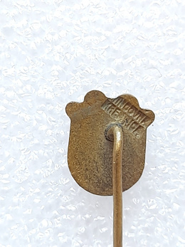 Inter Slovnaft Bratislava yellow-black badge (enamel)