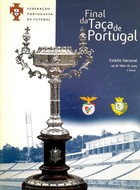 SL Benfica - Vitoria Setubal, Portugal Cup Final match official programme (29.5.2005)