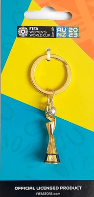 FIFA Women's World Cup AU NZ 2023 official 3D trophy keyring (Official Licensed Product)