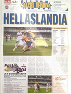 Hellas Verona - US Cagliari, Serie A match magazine (4.10.2014)