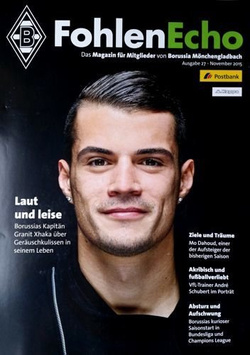 Fohlen Echo - Borussia M'gladbach official monthly magazine (November 2015)