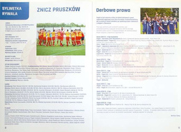 Pogon Siedlce - Znicz Pruszkow, Gryf Wejherowo, Lech II Poznan, II league (Autumn 2019) official programms