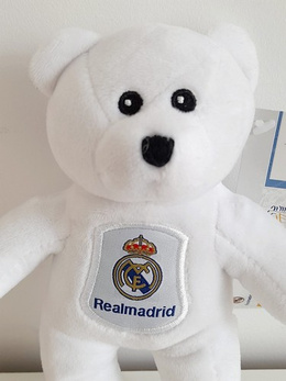 Real Madrid solid bear mascot (official pruduct)
