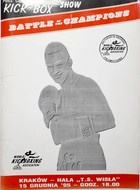 Kickboxing Gala Battle of the Champions Guide (Cracow, 15.12.1995)