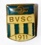 Budapesti Vasutas SC badge (epoxy; with signature)